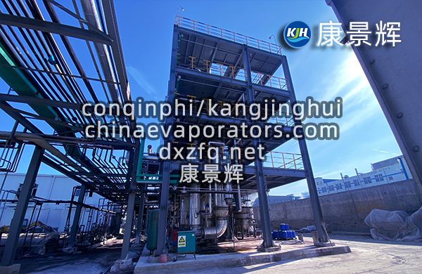 11t/h氯化钠双效ls+单效蒸发结晶系统